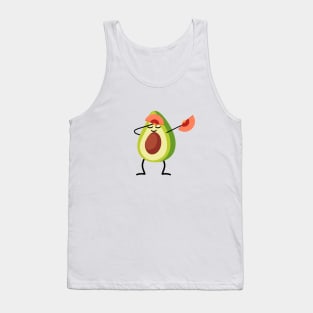 Cute Shirt, Dabbing Avocado Chinese Dance, Gift and Décor Idea Tank Top